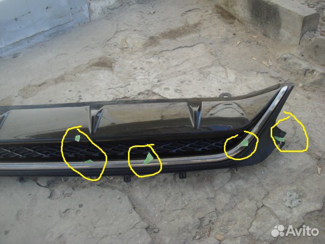 Лексус рх Накладка бампера Заднего Lexus RX 15-нв