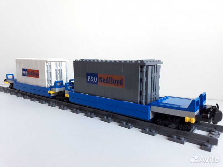 Lego конструктор железная дорога, поезд