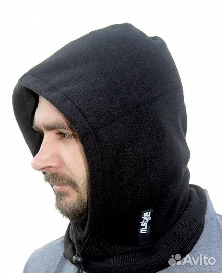 Балаклава мужская зимняя балаклава флисовая