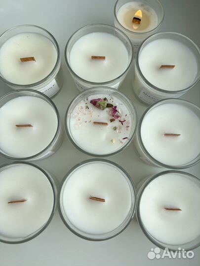 Ароматические свечи эко воск ручная работа