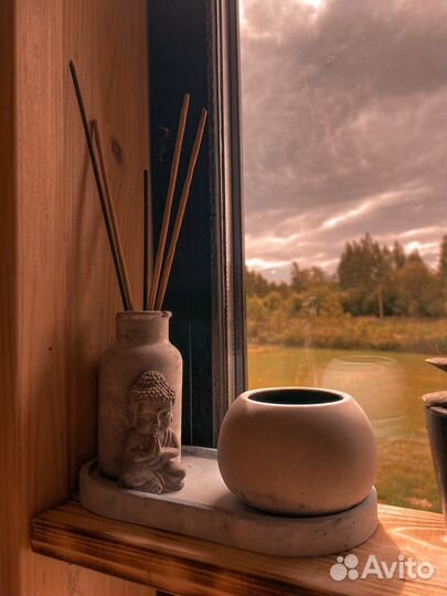 Подставка для благовоний, набор для медитации