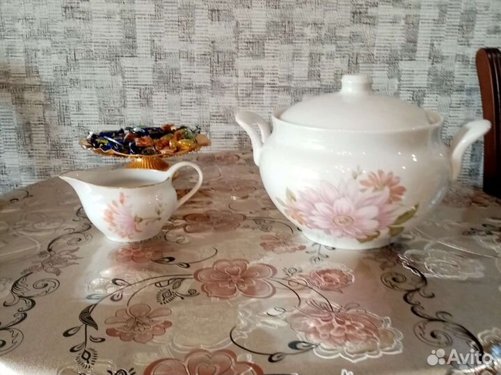 Супница фарфор новая