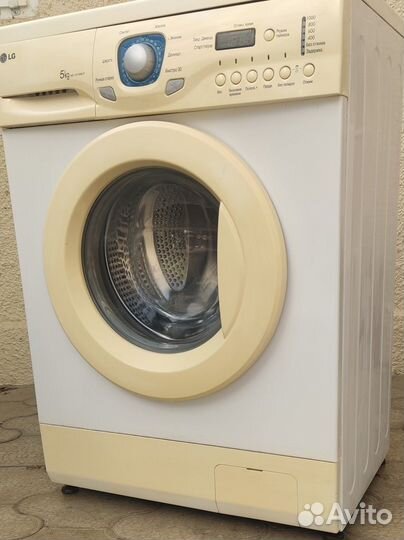 Стиральная машина бу lg 5 кг