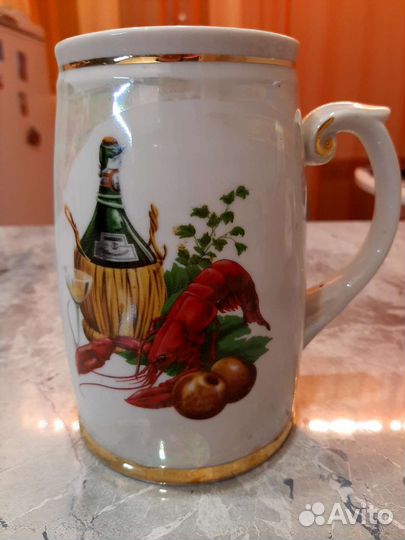 Пивная кружка СССР дулево