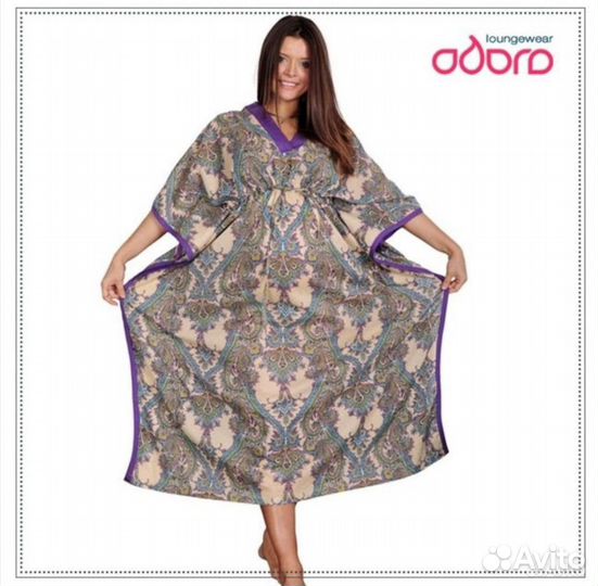 Халат женский большого размера новый