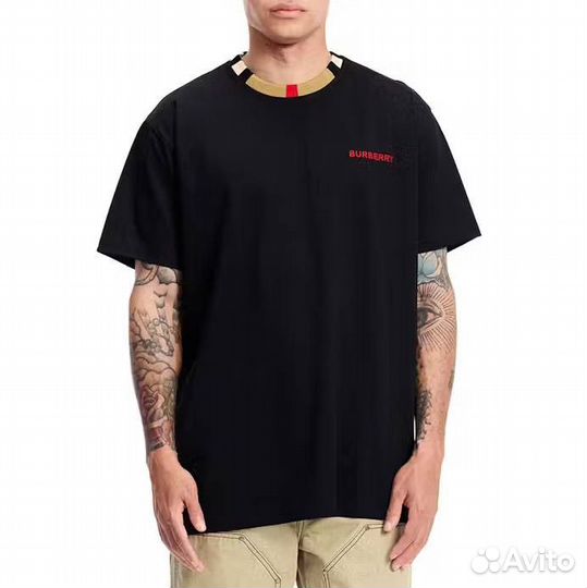 Хлопковая Футболка Burberry XL