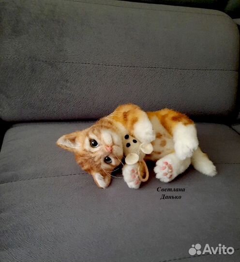 Котята, игрушки ручной работы