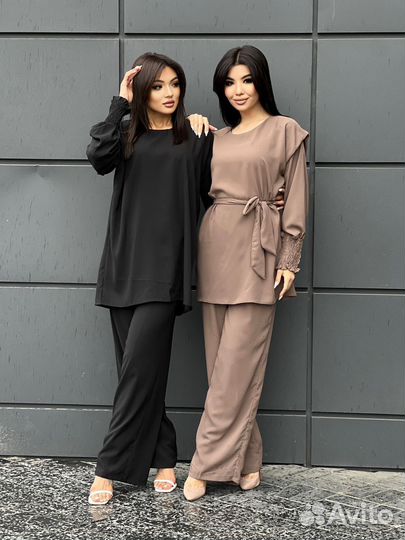 Новая женская одежда мусульманская двойка