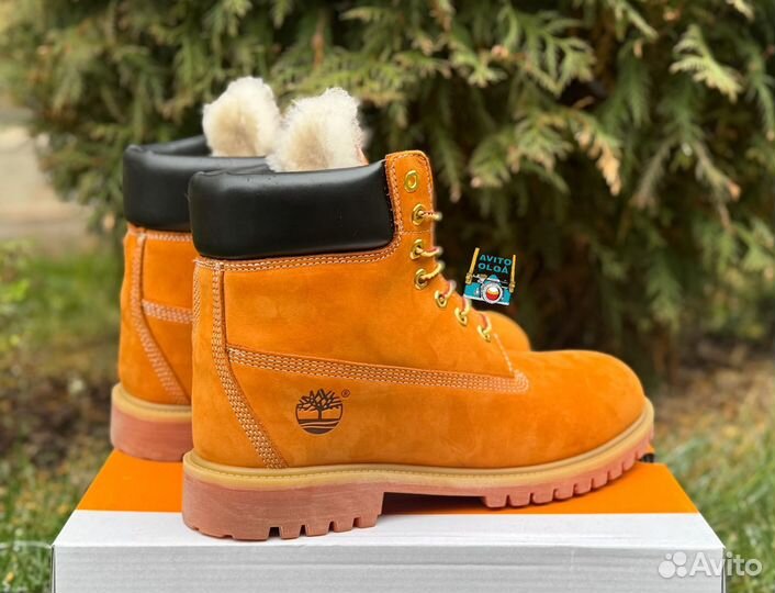 Ботинки Timberland зимние с мехом