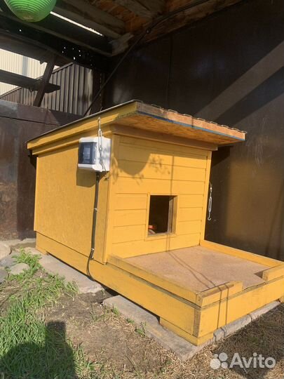 Будка для собаки с подогревом