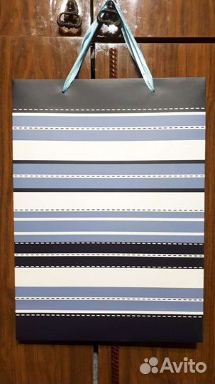 Пакет подарочный картонный