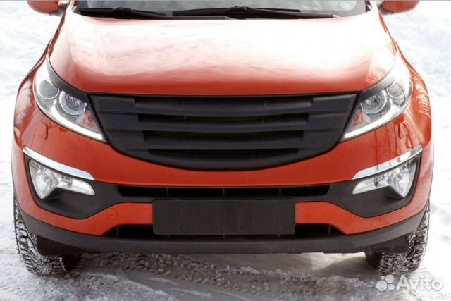 Решетка радиатора с сеткой Киа Спортейдж 2010-16