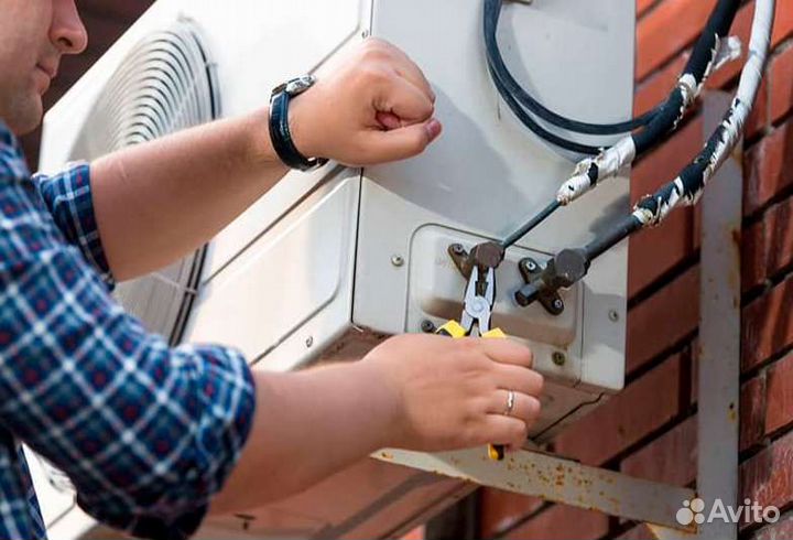 Установка Монтаж кондиционеров