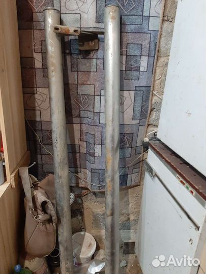 Защита порогов mitsubishi pajero io