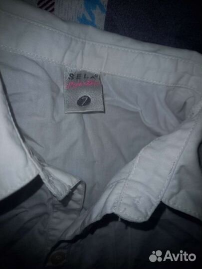 Блузки школьные 122-128 рост