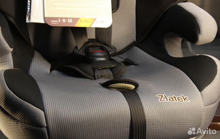 Автокресло детское zlatek fregat 9-36 кг