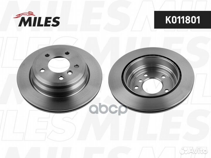 K011801 miles Диск тормозной задний K011801 Miles