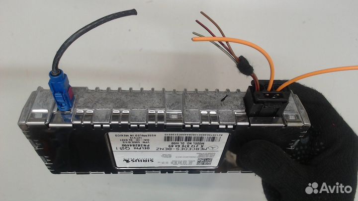 Блок управления радиоприемником Mercedes ML W166 2
