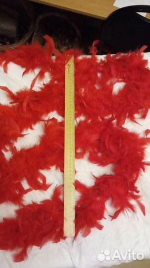 Боа из пуха