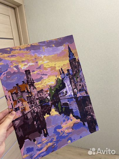 Картина ручная работы акрил