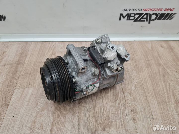 Компрессор кондиционера Mercedes W205