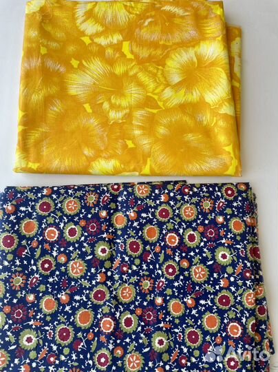 Ткань ситец бязь сатин новая СССР