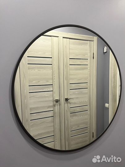 Зеркало круглое в раме из мдф диаметр 99см