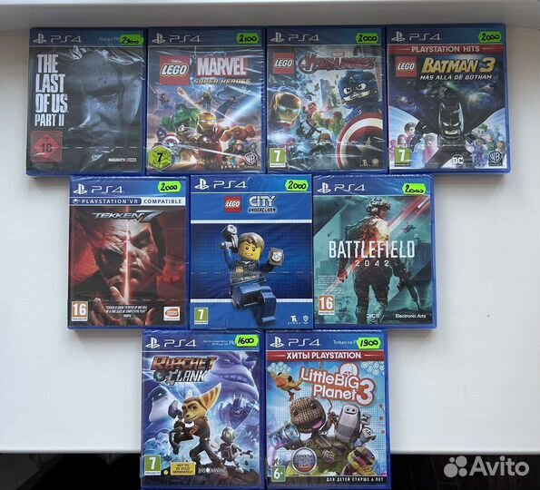 Игры для ps4 цены на дисках/отзывы