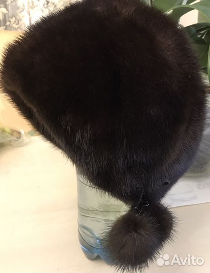 Шапка норковая женская бу