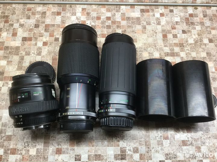 Объективы Pentax и ломо проекционные