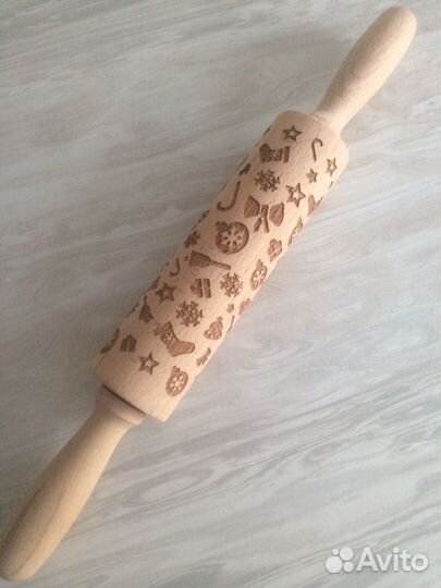 Скалка новогодняя