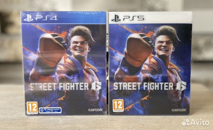 Street Fighter 6 Lenticular Edition Новый PS4/PS5