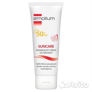 Emolium Suncare минеральный защитный крем для лица