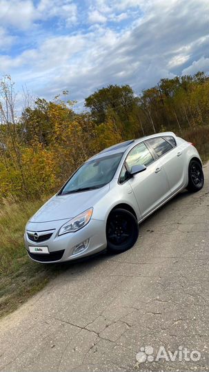 Opel Astra 1.4 AT, 2011, 193 000 км