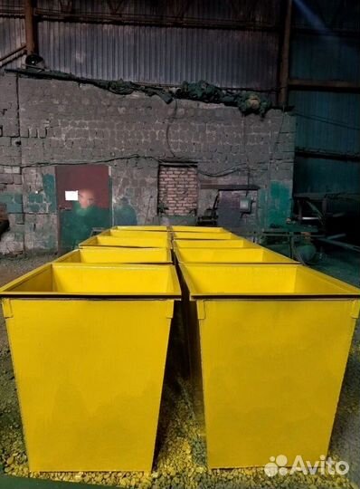 Мусорный контейнер 1.1 м3. Арт 13553