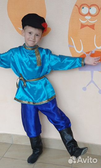 Русский народный костюм, 3-7 лет Прокат