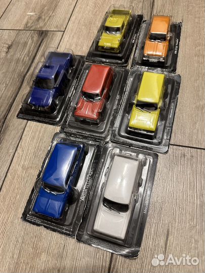 Автолегенды СССР Москвич/Иж