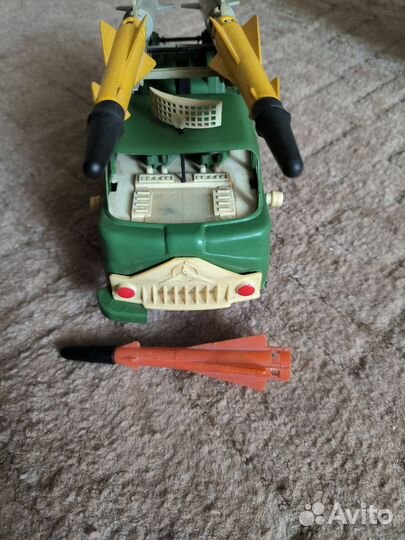 Ракетовоз игрушка СССР