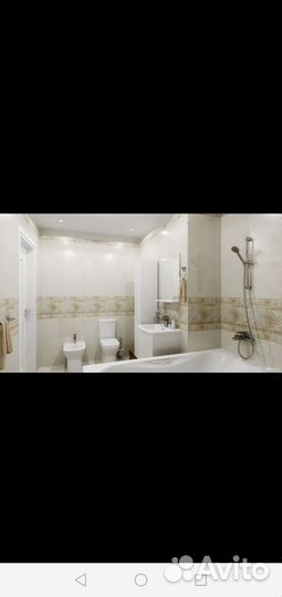 Плитка беж глянец Керама марацци