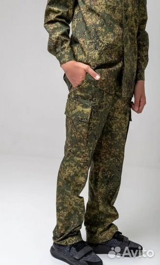 Костюм военный камуфляжный цифра, р- р 40-42