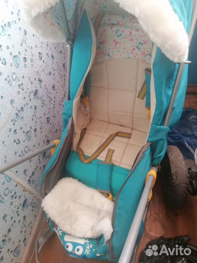 Сани коляска детские
