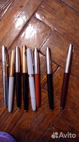 8 перьевых ручек ссср,бу,разные марки