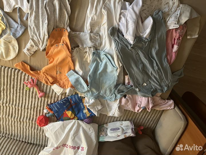 Детские вещи б/у от 0 до 3 месяцев