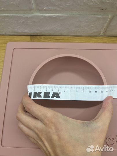 Ezpz тарелка happy mat happy bowl