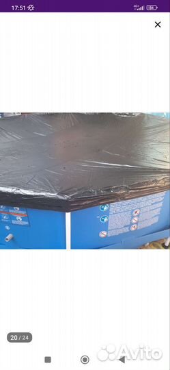 Каркасный бассейн 366 на 122