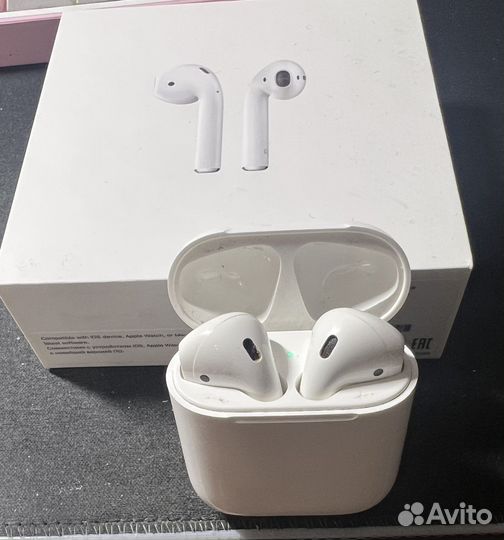 Беспроводные наушники apple airpods 2