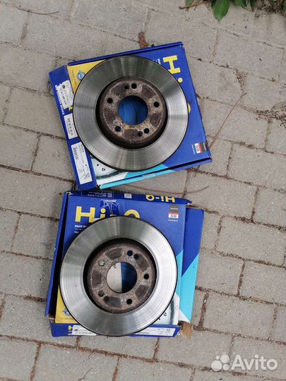 Диски тормозные, киа сол передние правый левый