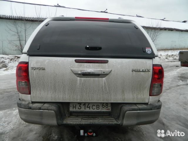 Кунг TF tops S1 toyota hilux NEW 2016+ В цвете 1D6