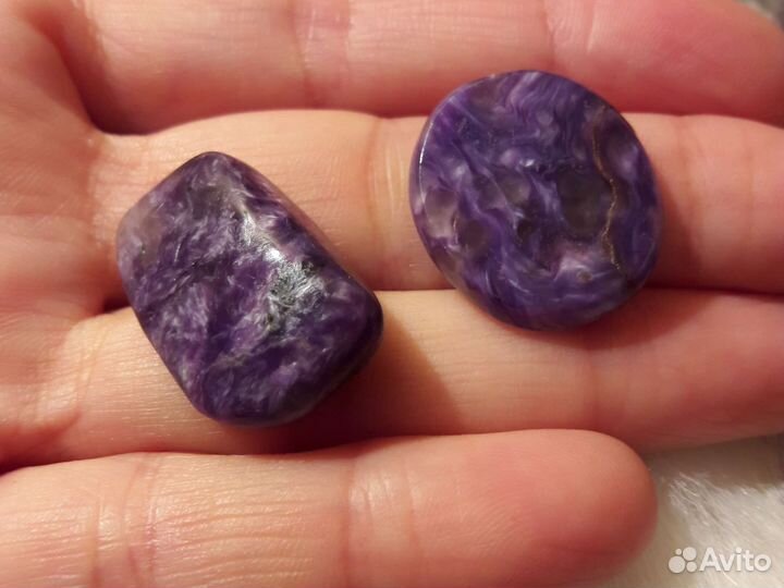 Чароит кабашон