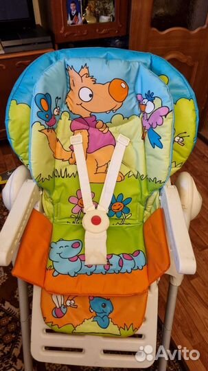 Стульчик для кормления chicco polly